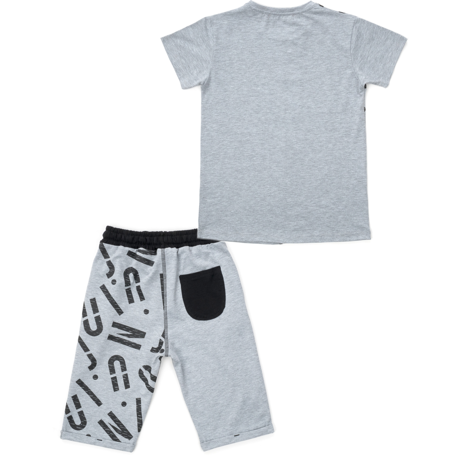 Набір дитячого одягу Breeze з шортами (4118-164B-gray) зображення 4