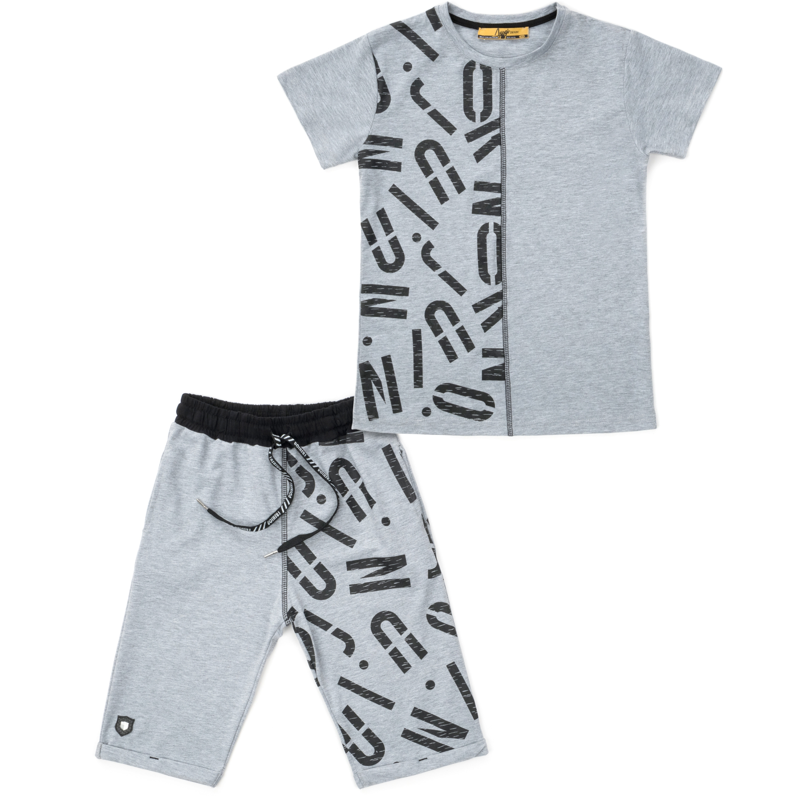 Набор детской одежды Breeze с шортами (4118-158B-gray)