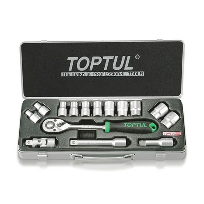 Набор инструментов Toptul 1/2" 15од. (6-гр.) (GCAD1502)