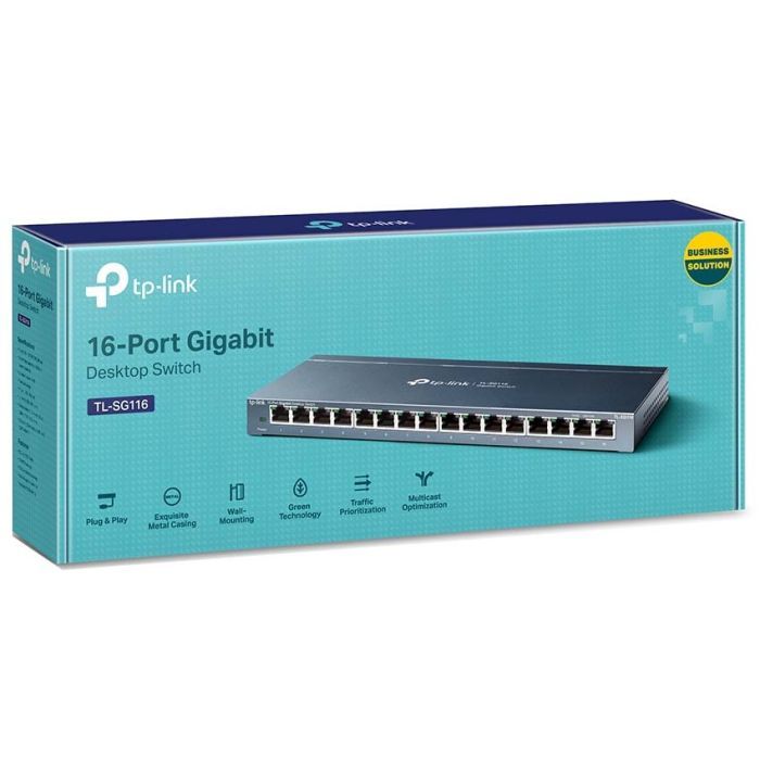 Комутатор мережевий TP-Link TL-SG116 зображення 4