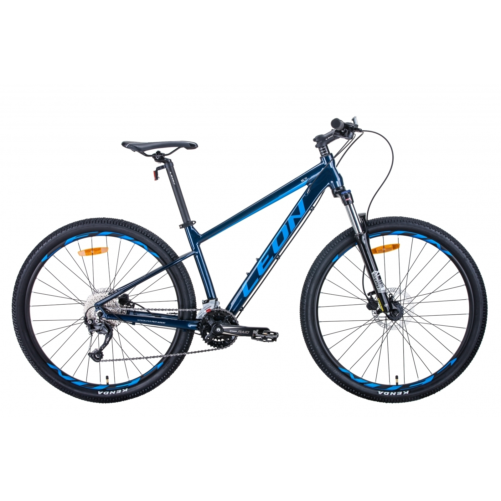 Велосипед Leon 27.5" XC-80 AM Hydraulic lock out HDD рама-20" Al 2020 синий (OPS-LN-27.5-065)