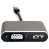 Переходник Type-C to HDMI / VGA Extradigital (KBV1743) изображение 2