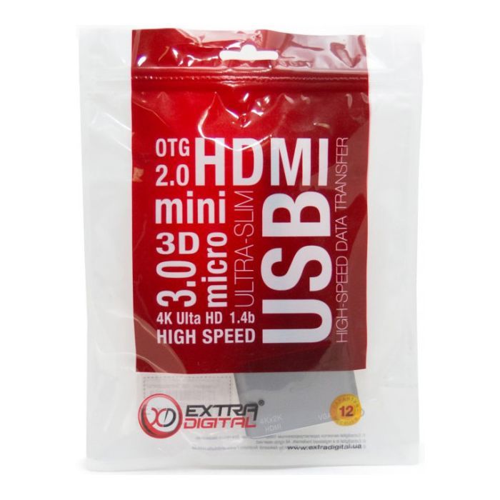 Переходник Type-C to HDMI / VGA Extradigital (KBV1743) изображение 7