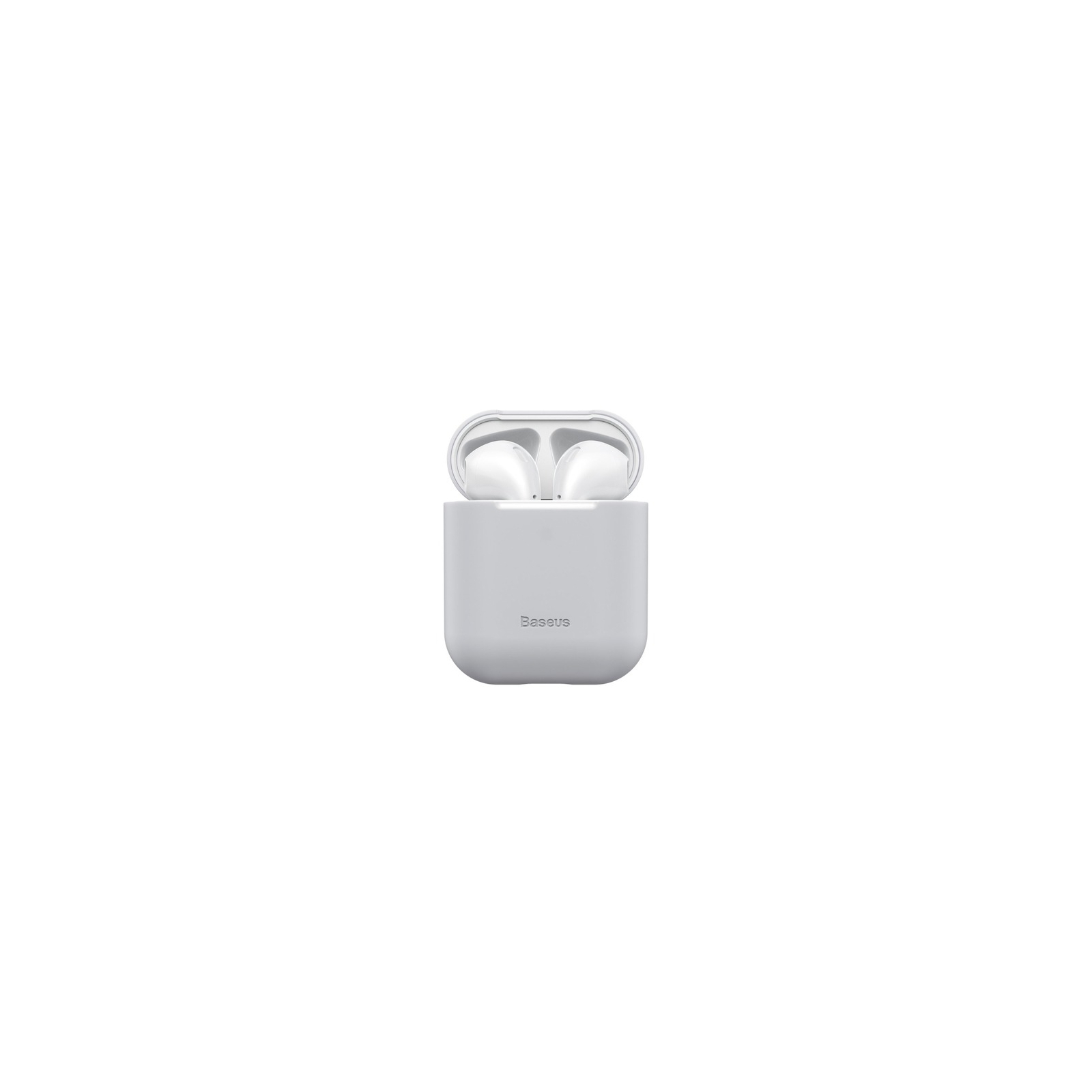 Чохол для навушників Baseus для Airpods 1/2 Grey (WIAPPOD-BZ0G)