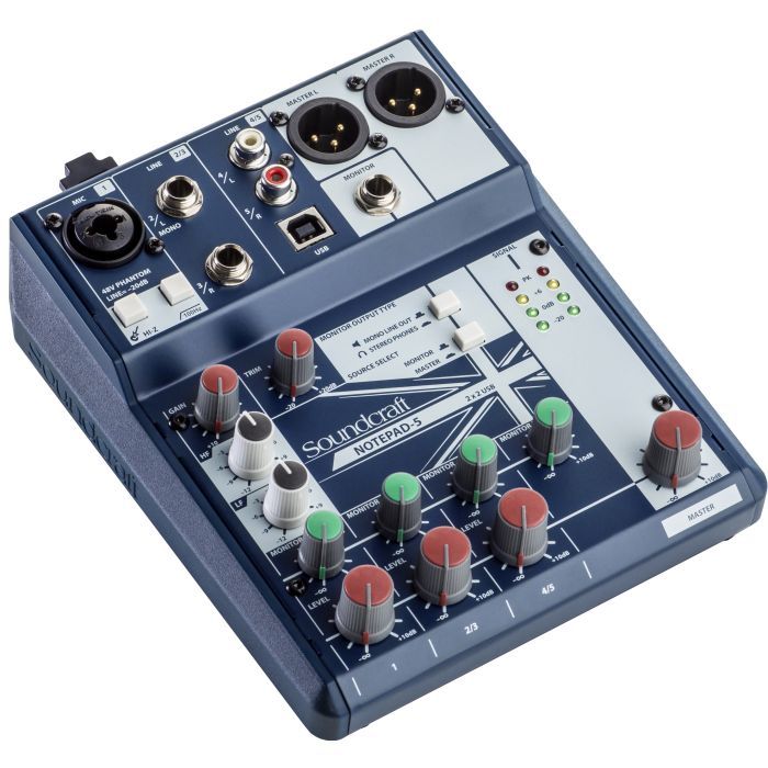 Микшерный пульт Soundcraft Notepad-5 изображение 2