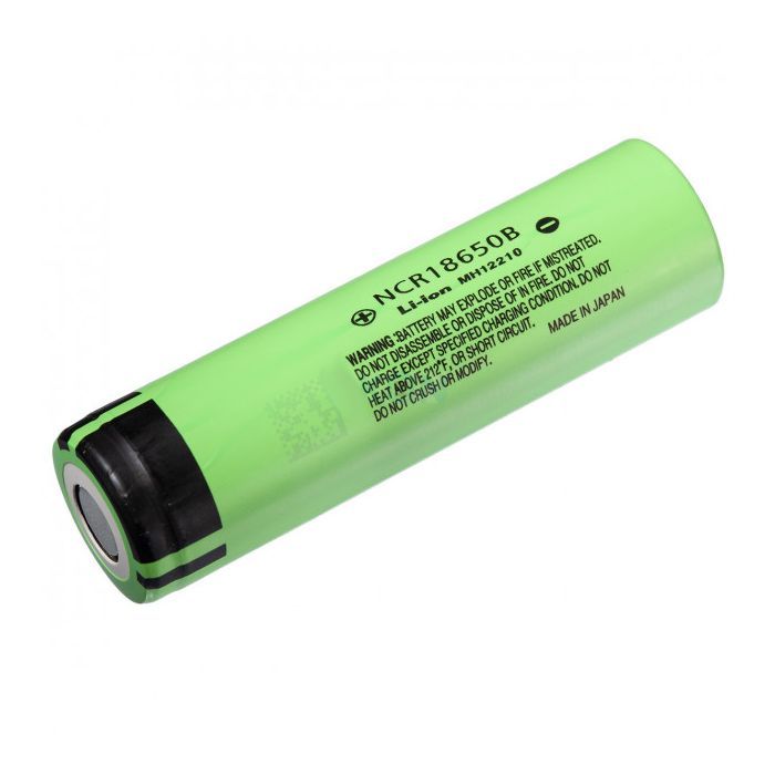 Аккумулятор 18650 3400mAh (FlatTop) * 1 Panasonic (NCR18650B / 00422)