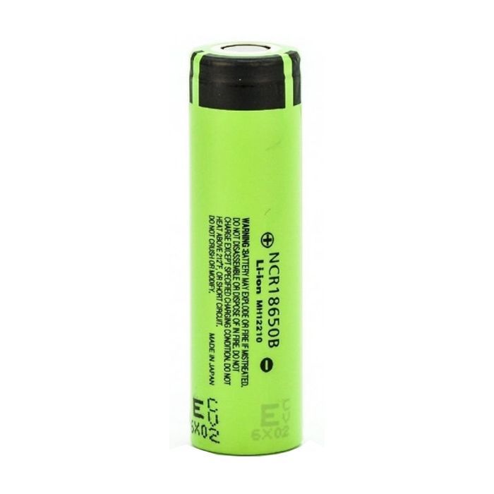 Аккумулятор 18650 3400mAh (FlatTop) * 1 Panasonic (NCR18650B / 00422) изображение 2