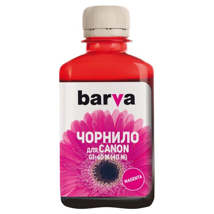 Чорнило Barva CANON GI-40 180 мл MAGENTA (CGI40-749)