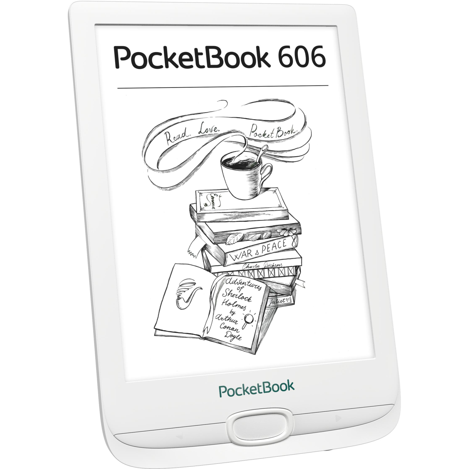 Электронная книга Pocketbook 606, White (PB606-D-CIS) изображение 3
