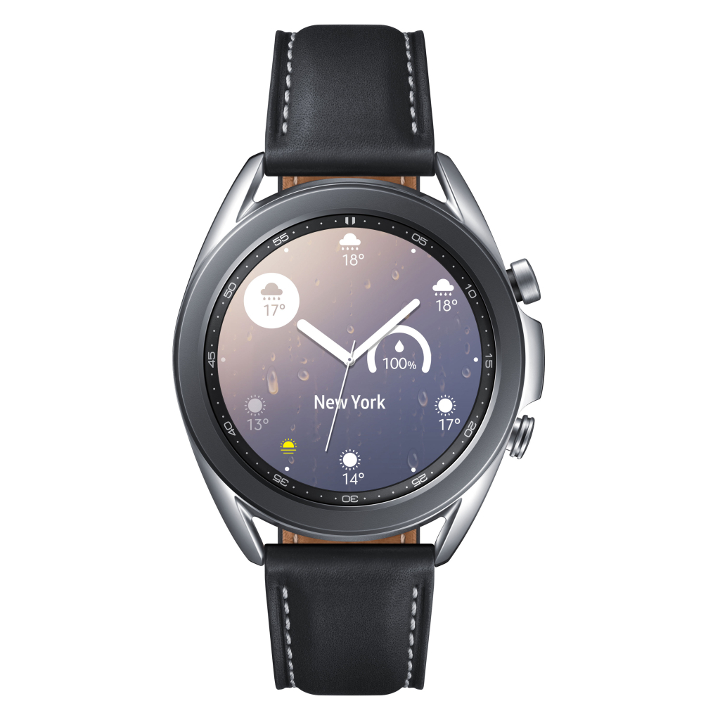 Смарт-годинник Samsung SM-R850/8 (Galaxy Watch3 41mm) Silver (SM-R850NZSASEK) зображення 2