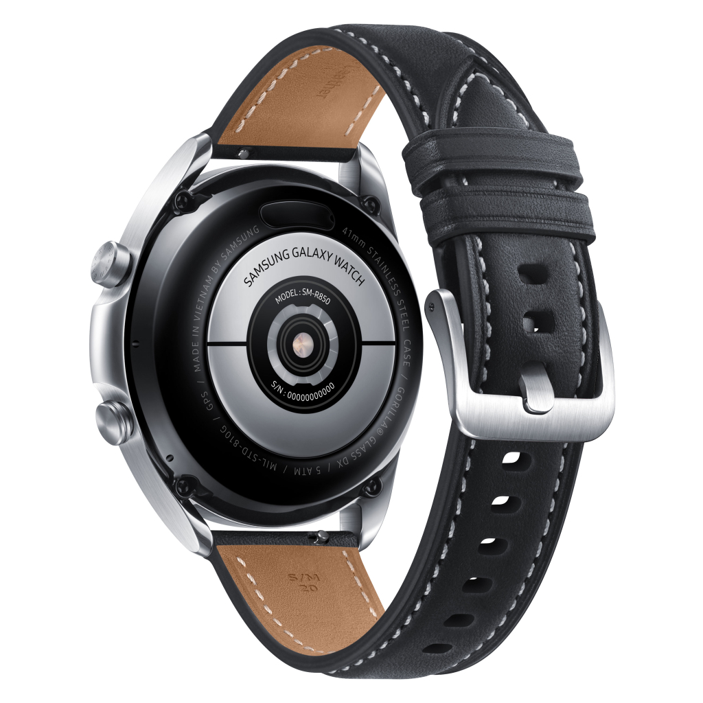 Смарт-часы Samsung SM-R850/8 (Galaxy Watch3 41mm) Silver (SM-R850NZSASEK) изображение 4