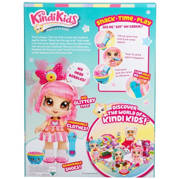Кукла Kindi Kids Донатина SNACK TIME FRIENDS (50006) изображение 5