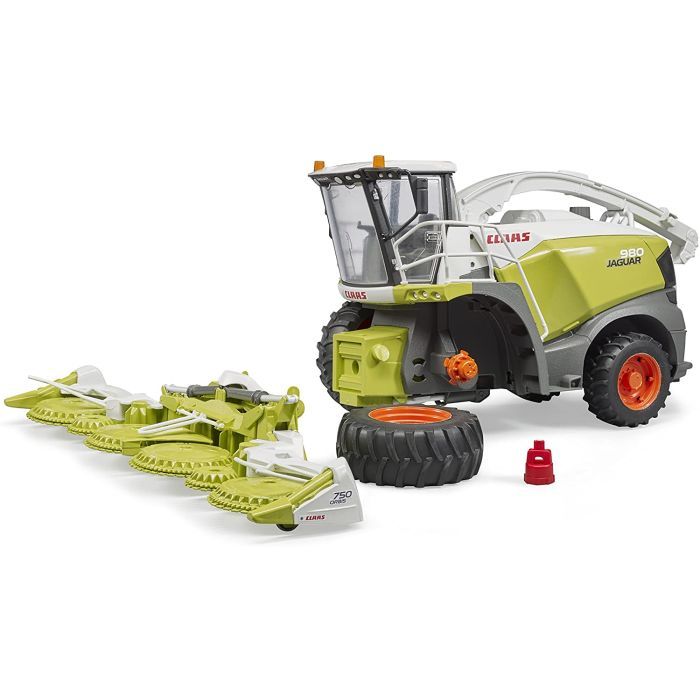 Спецтехника Bruder комбайн Claas Jaguar кормоуборочный 1:16 (02134) изображение 7