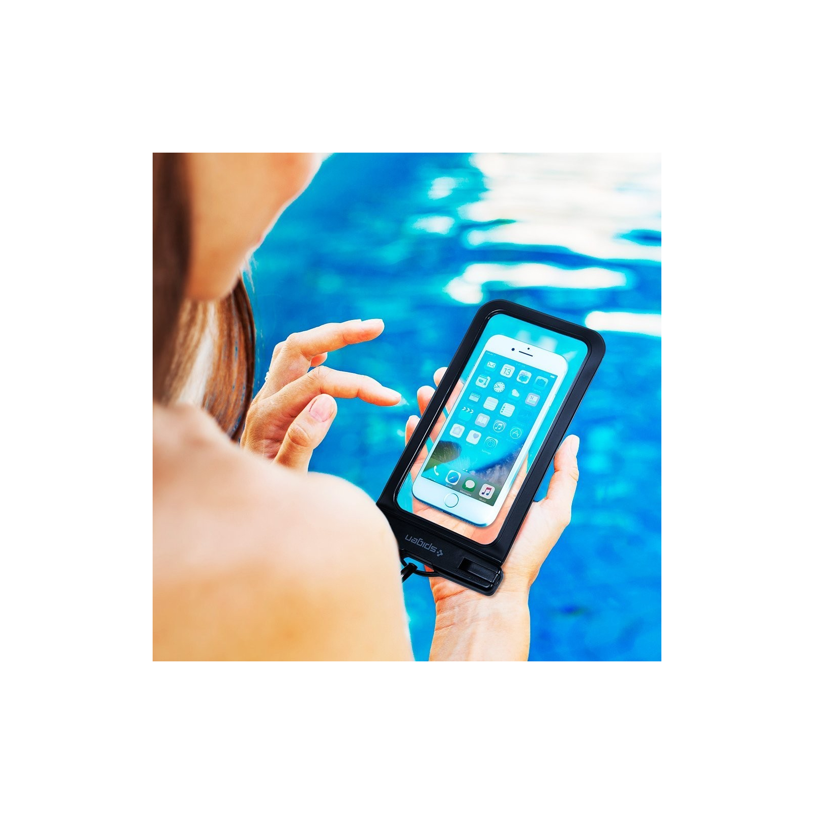 Чохол до мобільного телефона Spigen Velo A600 Universal Waterproof (4.01x7.08") (000EM21018) зображення 5