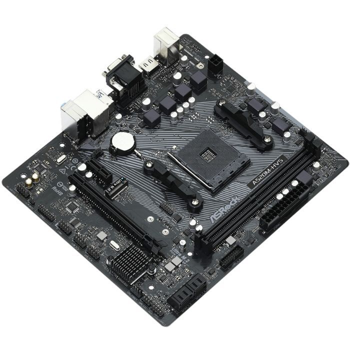 Материнская плата ASRock A520M-HVS изображение 3
