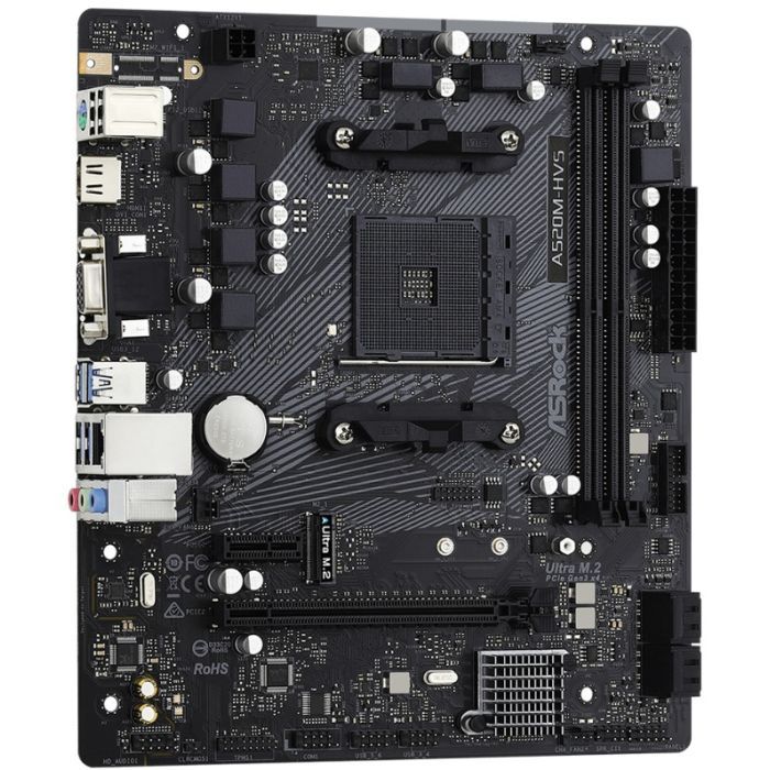 Материнская плата ASRock A520M-HVS изображение 4