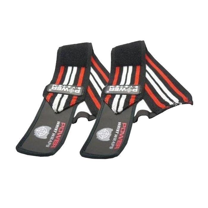 Бинт для спорту Power System Wrist Wraps PS-3500 Grey/Black (PS-3500_Grey-Black) зображення 2