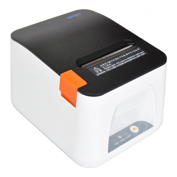 Принтер чеків SPRT SP-POS890E USB, Ethernet, dispenser, White (SP-POS890E)