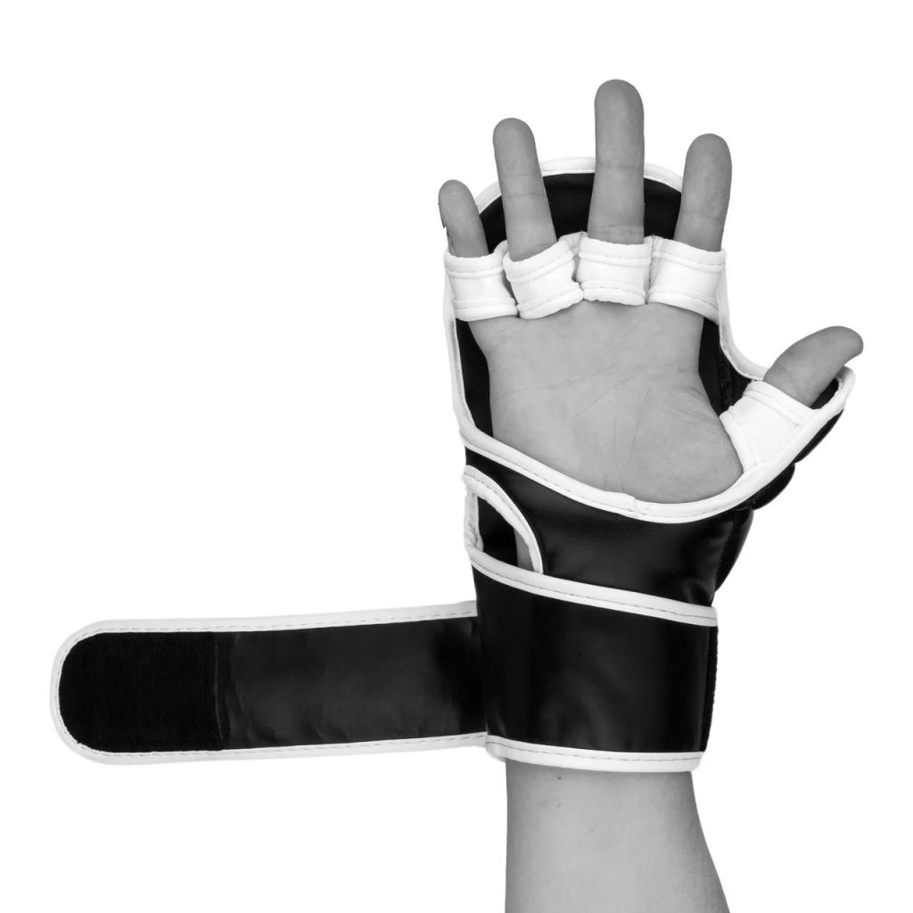 Перчатки для карате PowerPlay 3092KRT Black/White M (PP_3092krt_M_bl/white) изображение 6