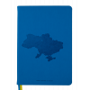 Блокнот Buromax деловой Ukraine A5 в клетку 96 листов обложка из искусственн (BM.295120-02)