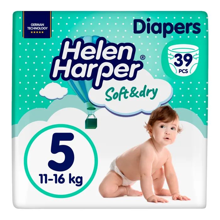 Подгузники Helen Harper SoftDry Junior 11-16 кг 39 шт (5411416060154)