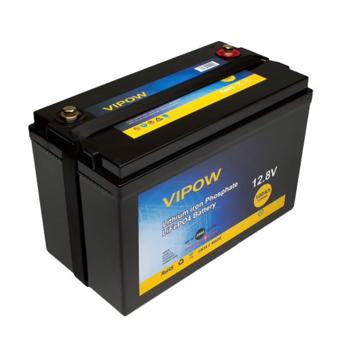 Батарея LiFePo4 Vipow LiFePO4,12.8V-100Ah (LiFePO4128-100/80)