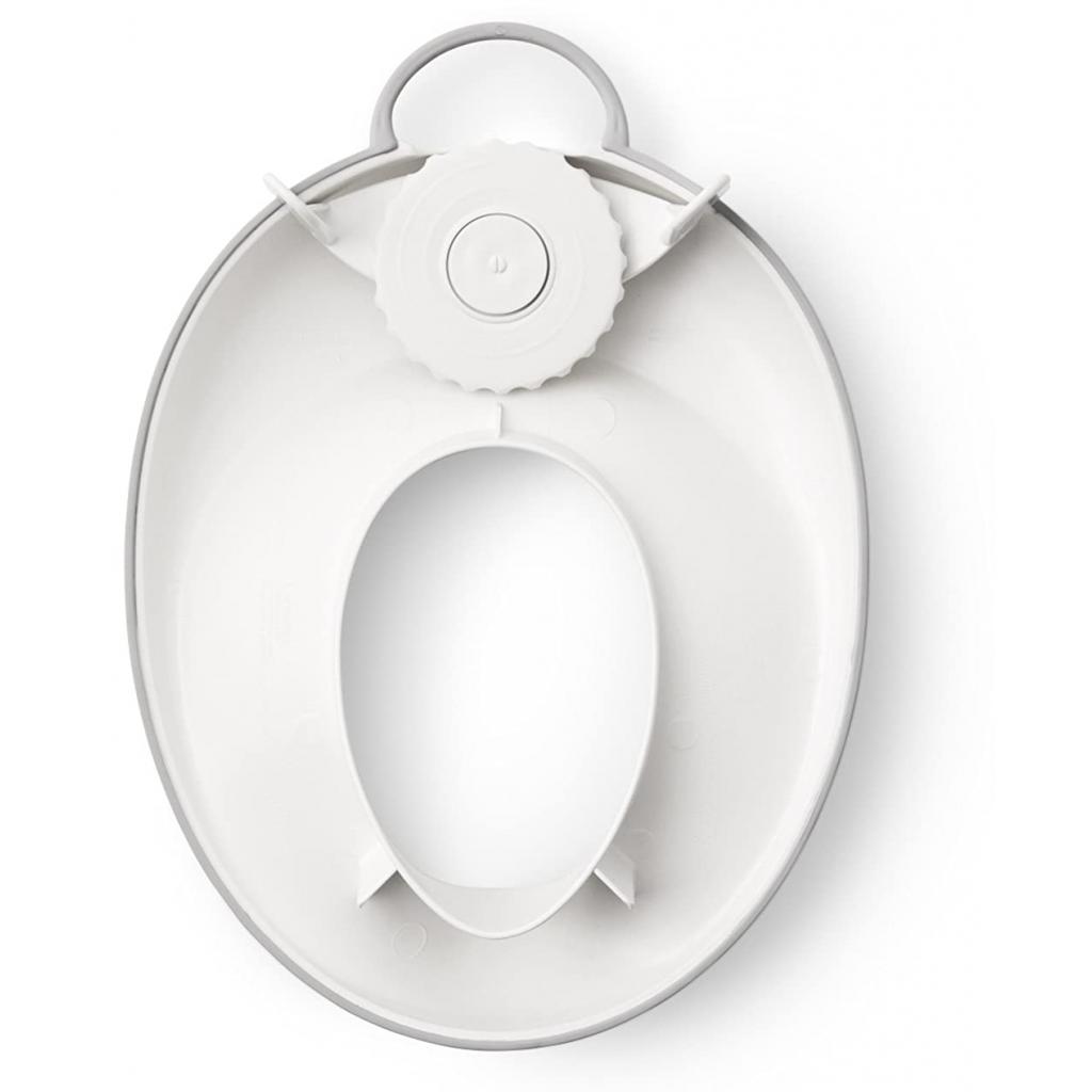 Накладка на унітаз Baby Bjorn Toilet Trainer білий з сірим (58025) зображення 2