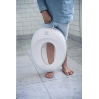 Накладка на унитаз Baby Bjorn Toilet Trainer белый с серым (58025) изображение 3