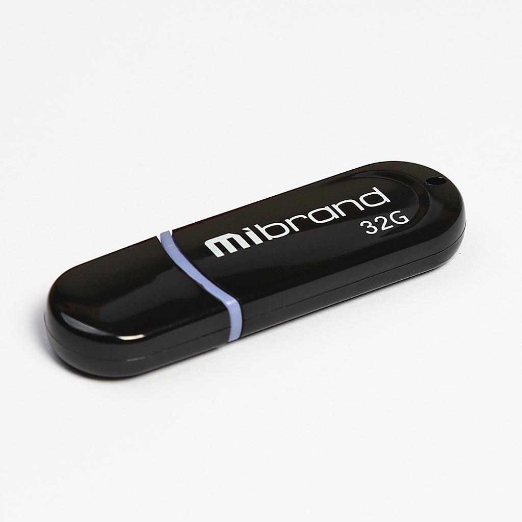 USB флеш накопитель Mibrand 64GB Panther Black USB 2.0 (MI2.0/PA64P2B)