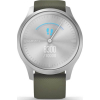 Смарт-годинник Garmin vivomove Style, Silver, Moss, Silicone (010-02240-21) зображення 4