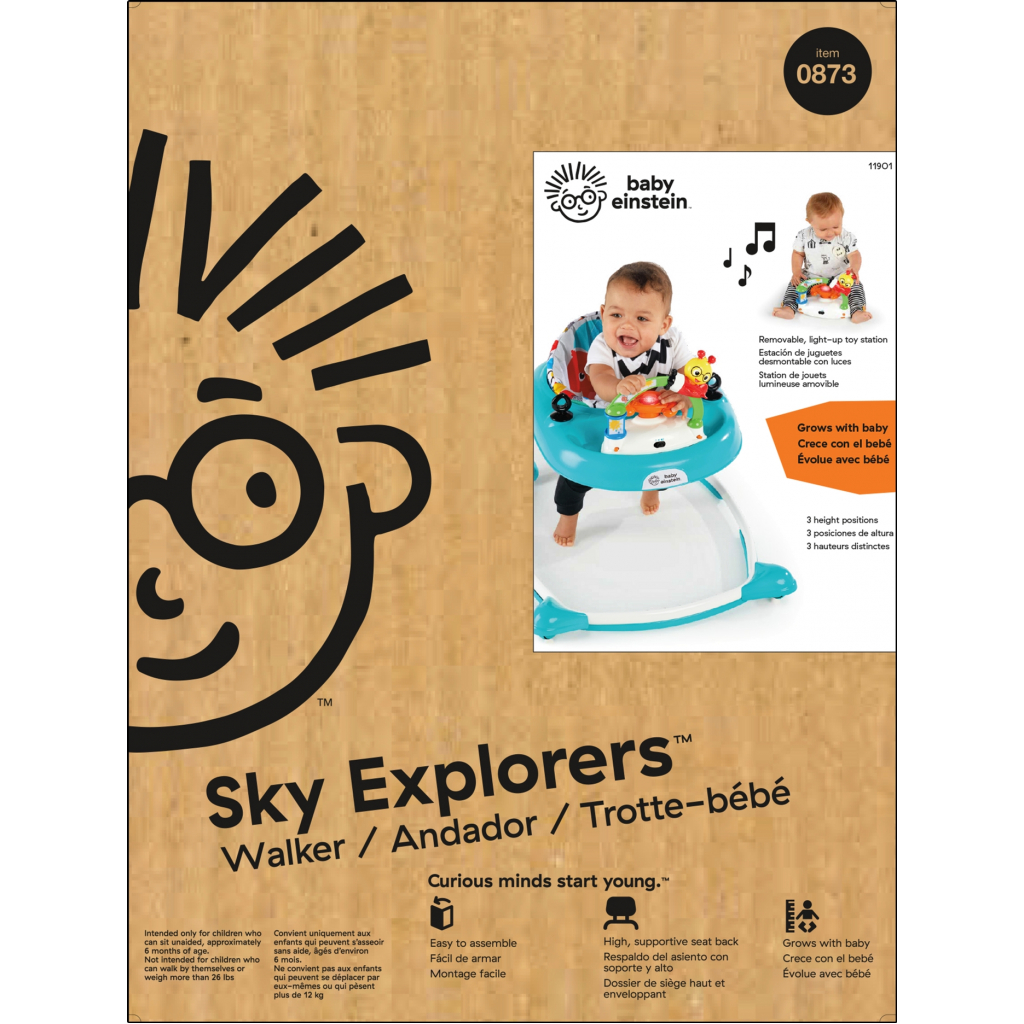 Ходунки Baby Einstein Sky Explorers (11901) изображение 10