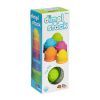 Розвиваюча іграшка Fat Brain Toys Пірамідка тактильна Чашки dimpl stack (F293ML) зображення 2