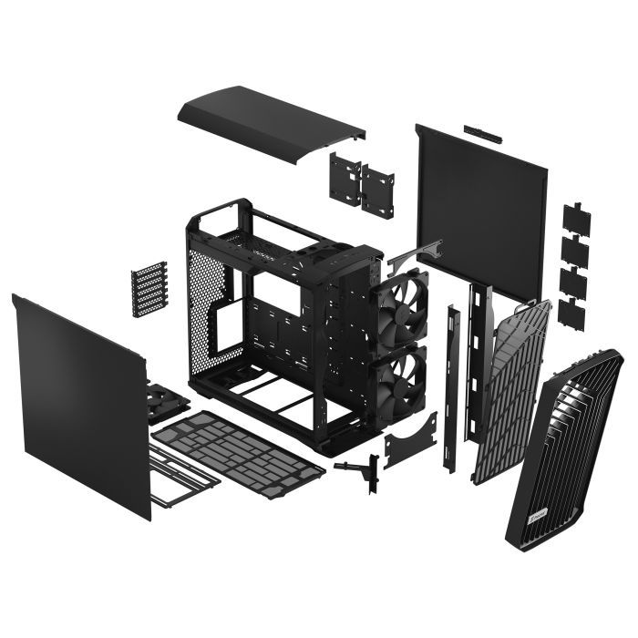 Корпус для ПК Fractal Design Torrent Black Solid (FD-C-TOR1A-05) зображення 11