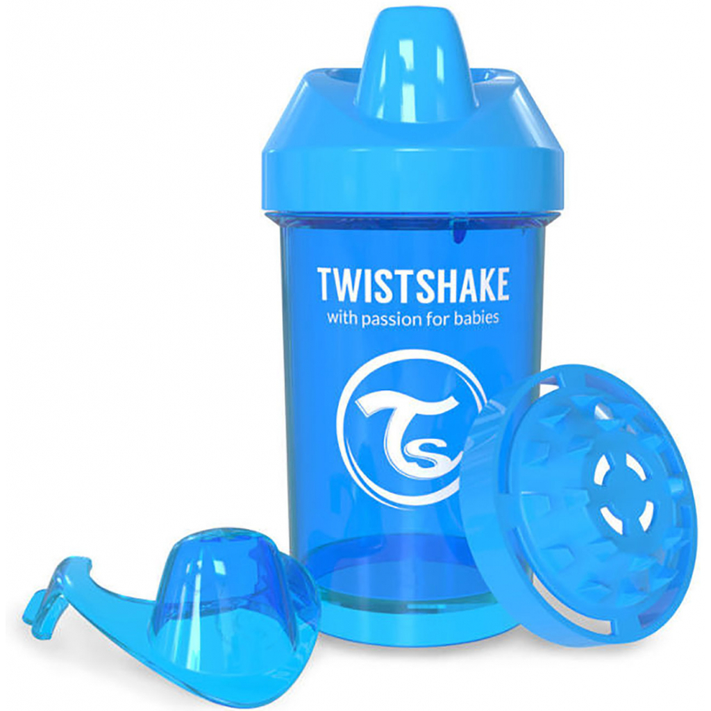 Поильник-непроливайка Twistshake 8+ голубой, 300 мл (78059)