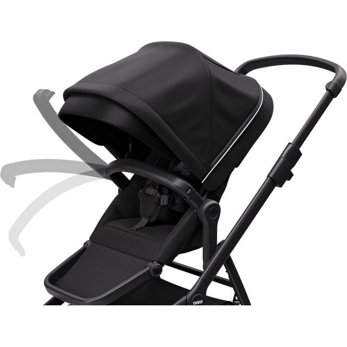 Коляска Thule Sleek 2 в 1 Midnight Black on Black (TH 11000026) зображення 7