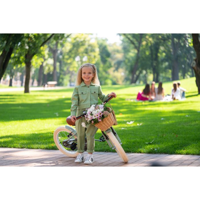 Детский велосипед Miqilong RM Бежевый 16" (ATW-RM16-BEIGE) изображение 11