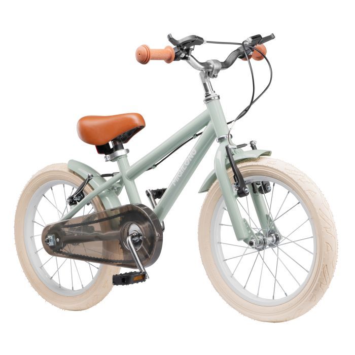 Детский велосипед Miqilong RM Бежевый 16" (ATW-RM16-BEIGE) изображение 2