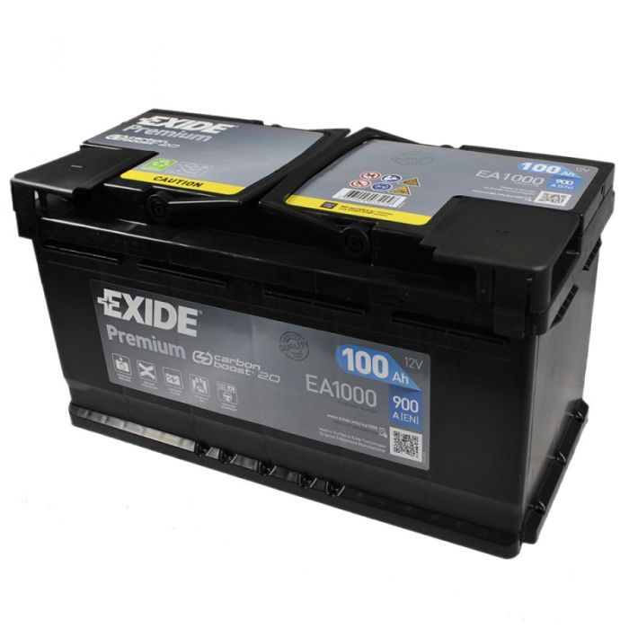 Аккумулятор автомобильный EXIDE PREMIUM 100A (EA1000) изображение 6