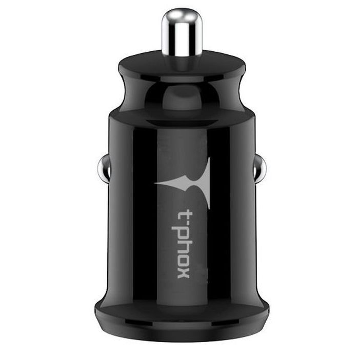 Зарядний пристрій T-Phox Charger Set 2.4A Dual+MicroUSB cable 1.2m (Black) (T-S09 SET M B) зображення 5