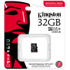 Карта пам'яті Kingston 32GB microSDHC class 10 UHS-I V30 A1 (SDCIT2/32GBSP) зображення 3