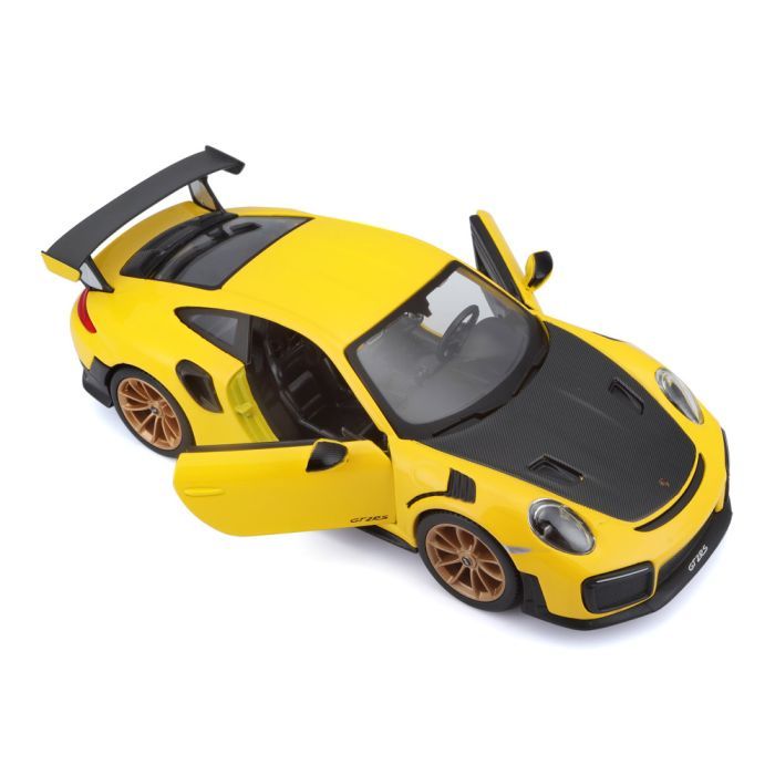 Машина Maisto Porsche 911 GT2 RS желтый 1:24 (31523 yellow) изображение 3