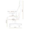 Крісло ігрове Noblechairs Icon White/Black (NBL-ICN-PU-WBK) зображення 6