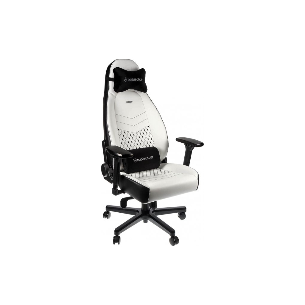 Кресло игровое Noblechairs Icon White/Black (NBL-ICN-PU-WBK)