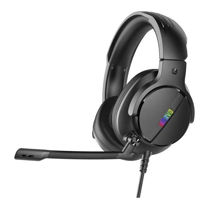 Наушники Marvo RGB-LED Black (HG9065) изображение 2