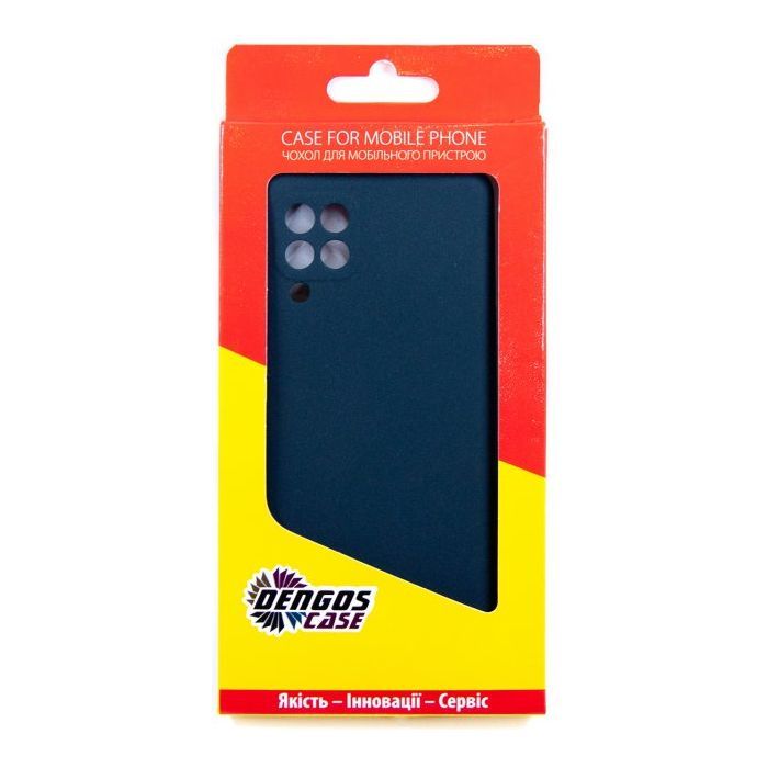 Чехол для мобильного телефона Dengos Carbon Samsung Galaxy M22 blue (DG-TPU-CRBN-131) изображение 4