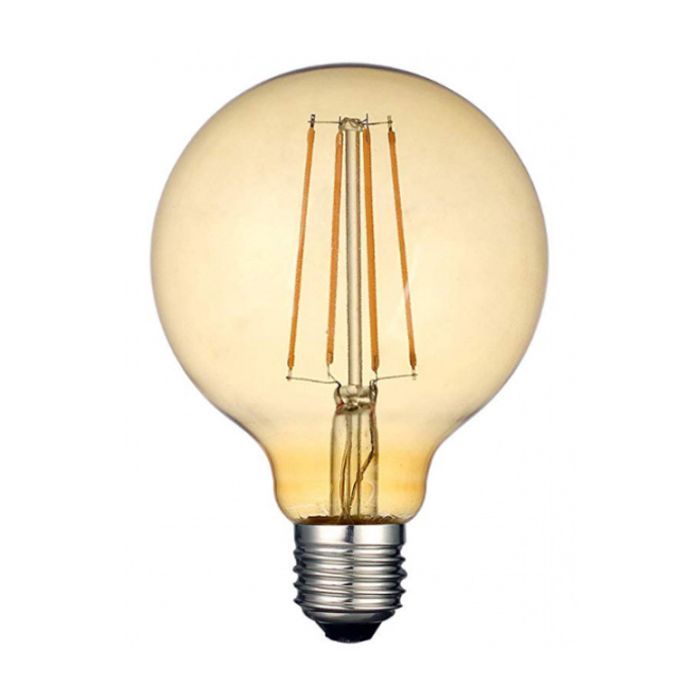 Лампочка TITANUM Filament G95 6W E27 2200K бронза (TLFG9506272A)