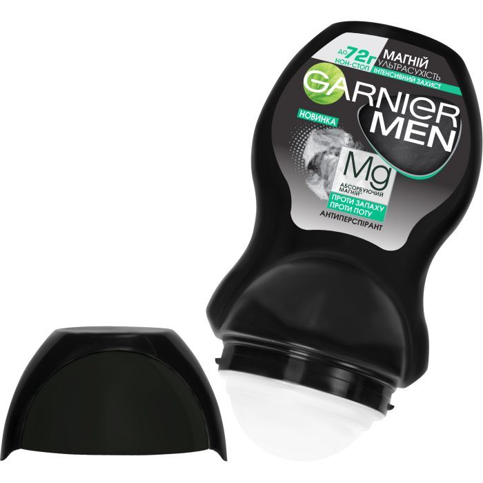 Антиперспирант Garnier Men Магний Ультрасухость роликовый 50 мл (3600542310031) изображение 2