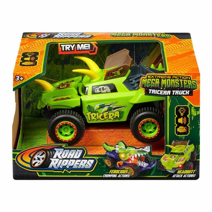 Машина Road Rippers Mega monsters Tricera моторизована (20112) зображення 4