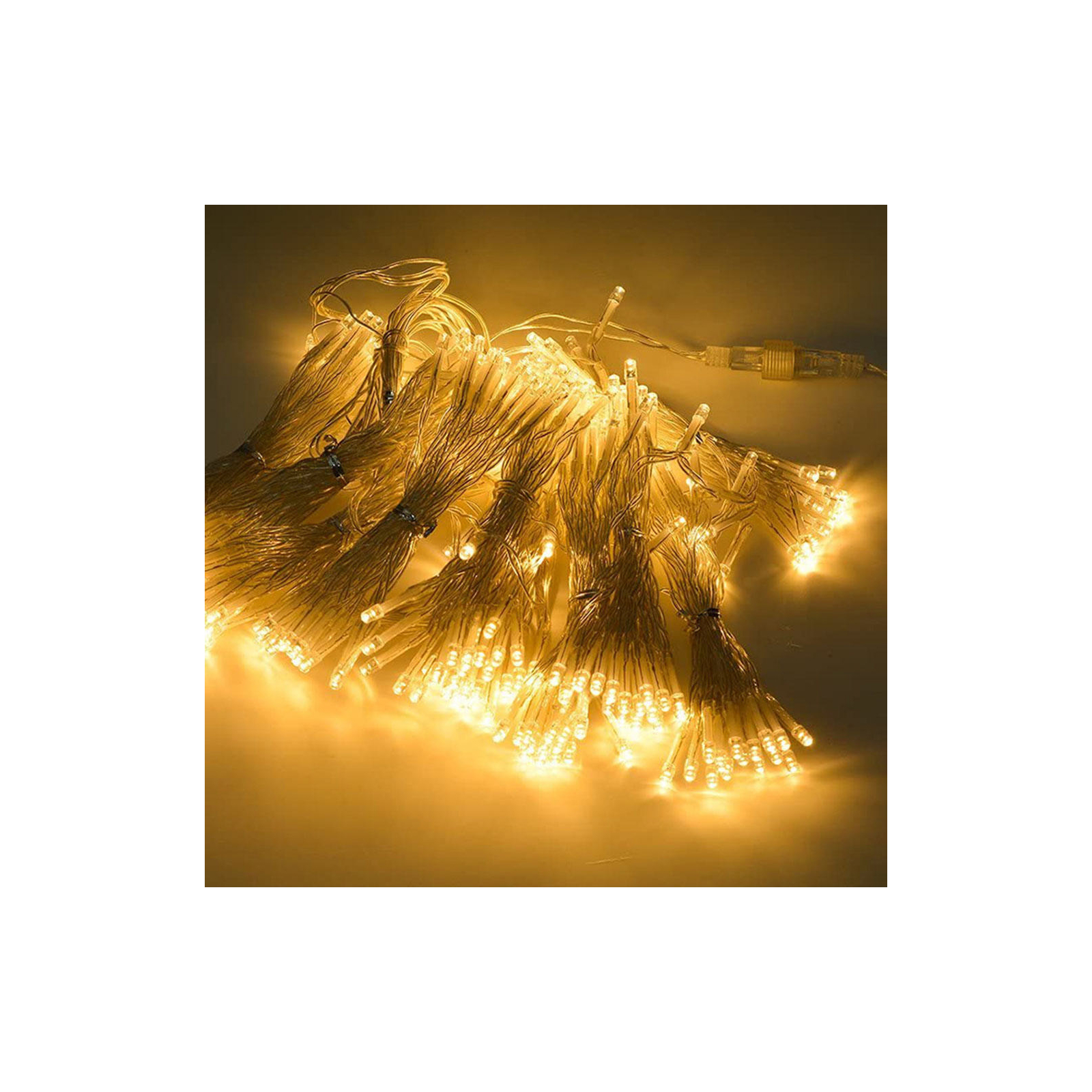 Гирлянда ColorWay штора водопад 3x3м 300LED 220V теплый (CW-GW-300L33VWFWW) изображение 8
