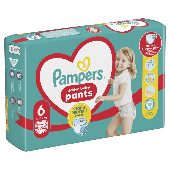 Подгузники Pampers трусики Pants Giant Размер 6 (14-19 кг) 132 шт (8006540068632) изображение 2